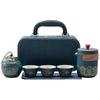 Portable Travel Tea Set, Outdoor Camping Tourism, Tea Making and Drinking Equipment, Accompanying Express Cup, One Pot, 3 Cups