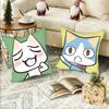 Cute Cartoon Toro Inoue Kawaii Cat Pillow Case Square Pillow Bedroom Sofa Leisure Comfort Cushion Car Home Decoration