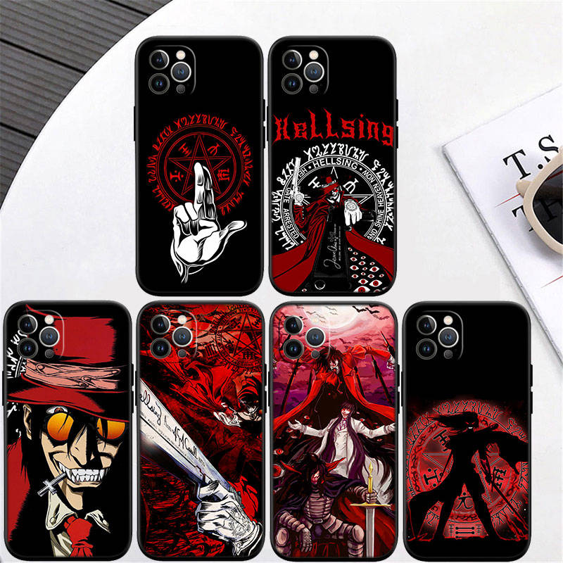 IR11 Hellsing Phone Shell for Samsung S20 S21 S22 S23 S24 FE Ultra Plus Lite S21S A55 A07 A17 F06 F16 M06 M16 M56 A36