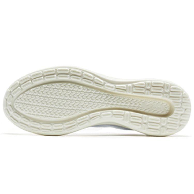 Erke Elastic Mesh Low Top Running Shoes Men sneakers White Blue 11122203506-001