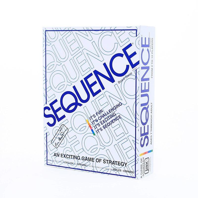 SEQUENCE Game Sequence Board Game for Kids and Adults Strategy Family Toy