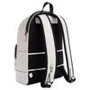 Coach West 32 Striped Design Leather Backpack Large Men Backpack Chalk-White Mixed-Colors CBI37-QBCAH