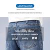 JEANSWEST Men's Casual Lightweight Straight-Leg Jeans