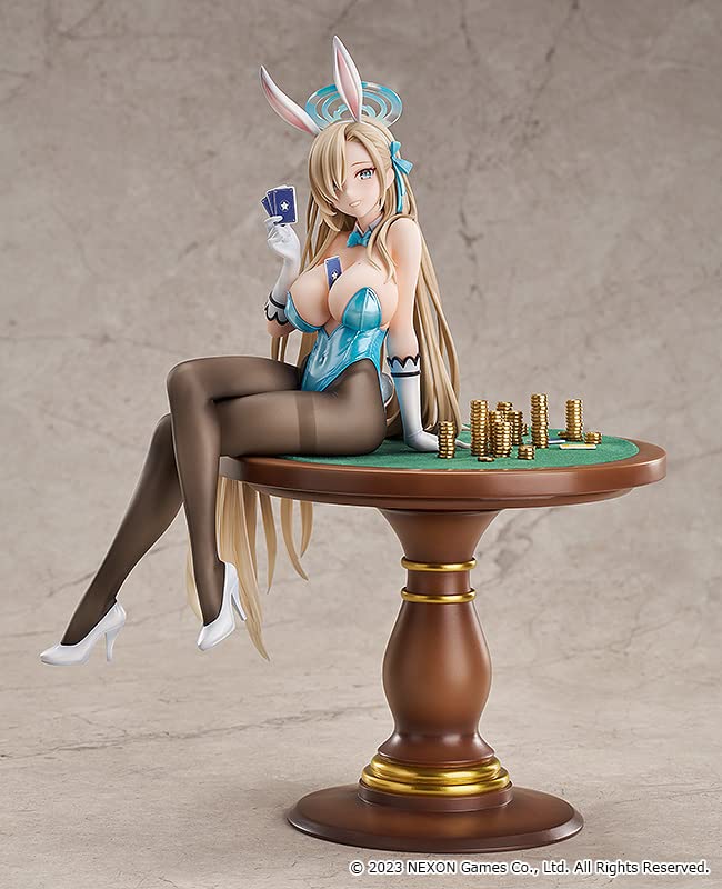 Good Smile Arts Shanghai Blue Archive Blue Archive Asuna Ichinose Game Playing Scale Plastic Painted Complete Figure [Bunny Girl] Ver. 1/7