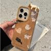 Autumn and Winter Leather 3D Cat for Ihone17promax for Apple 15pro Phone Case 14 New Models 13 Soft