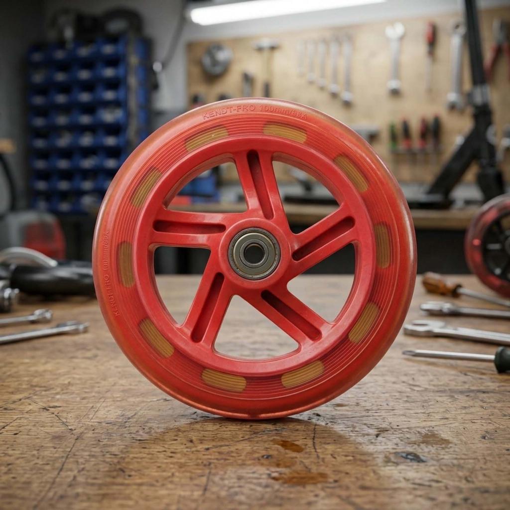 Roller Rad 6 Zoll Rad Hohe Elastizität Rutschfest