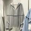 2024 Korean Style Women's Hooded Long-Sleeve Sweatshirt - Versatile, Loose Fit for Spring and Autumn