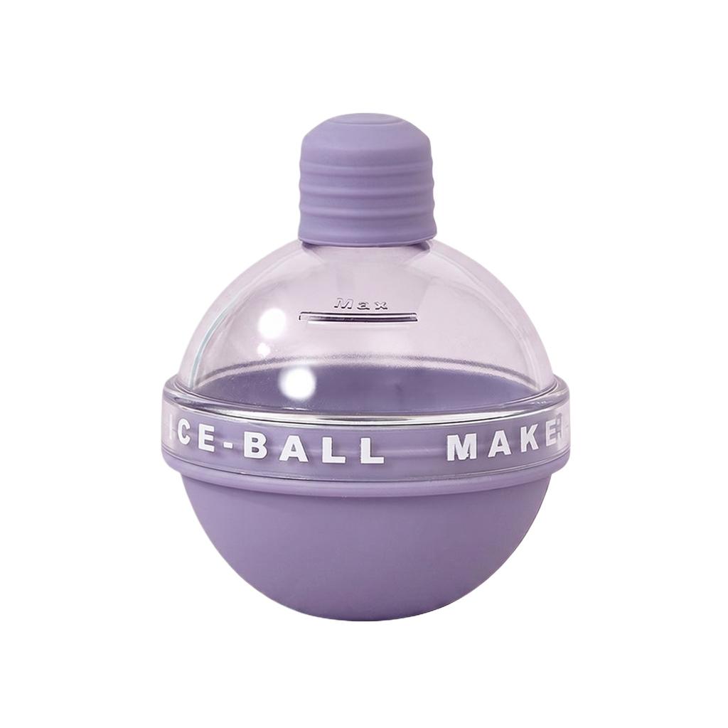 Ice Mold Whiskey Round Ice Light Bulb Ball Household Food Silicone Ice Box
