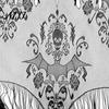 Fledermaus-Design Fensterdekoration Halloween Gruselige Gardine, Schädel und Muster Transparenter Spitzenvorhang, Dekorationsbehandlung Lichtfilternde Gotische Gardine