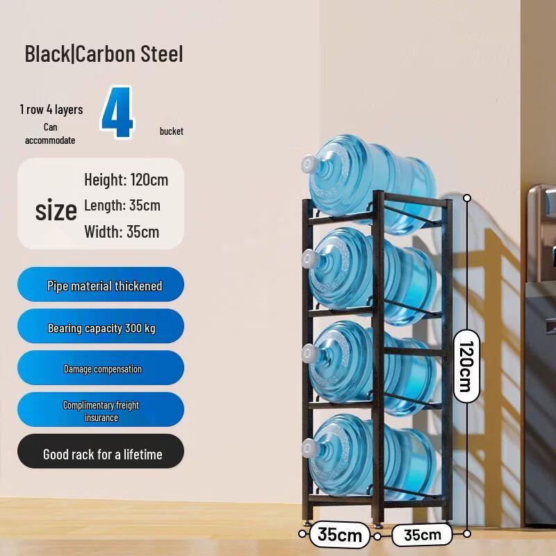 Inverted Water Bottle Storage Rack