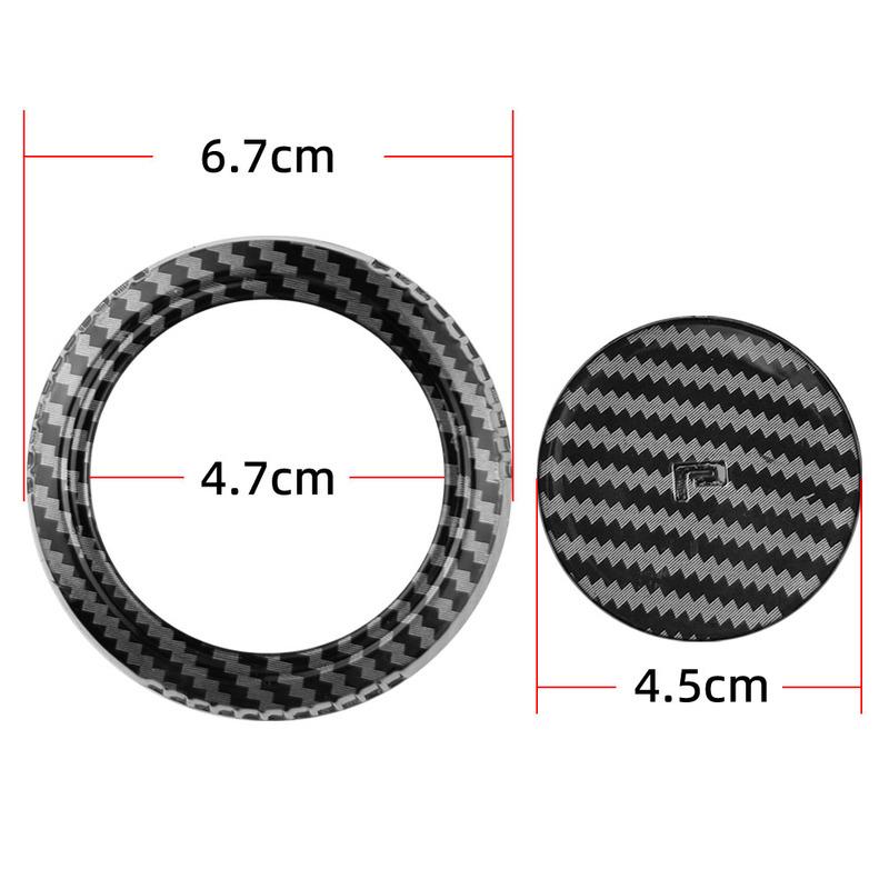 Für MG4 EV MG 4 ELECTRIC 2024 Parkknopf Abdeckung Schalthebel Dekorationsaufkleber Kappe Schutz Zubehör