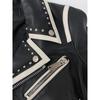 DSQUARED2 [Domestic Regular] S75AM0635 Studs Decorated Double Riders Jacket Jacket 38 blackUsed