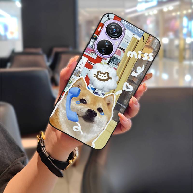 Handytasche Komplettschutz Handyhülle Für Blackview A200 Pro Rückseite Paar Cartoon Wasserdicht Stoßfest Staubdicht TPU