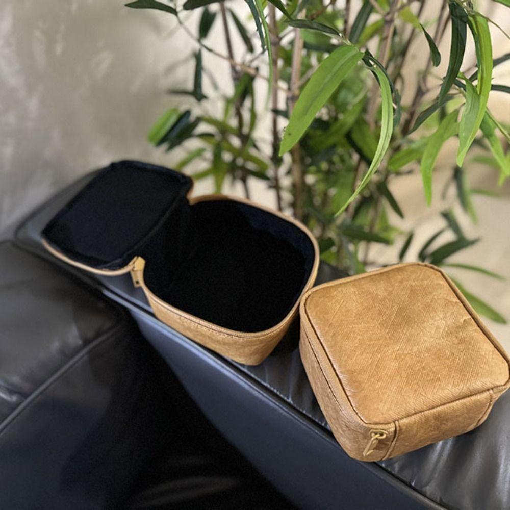 Waterproof Ring Box Multi-function Necklace Organizer Mini Jewelry Box  Travel