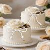 5/10Pcs Pearl Bow Cake Decoration, Suitable For Single Party, Birthday, Baptism, Wedding, Princess Themed Party Decoration