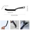Hard Bevel Brush - 0.16 Inch Width Durable Grouting Cleaning Brush For Home Tile Gap Small Tile Grouting