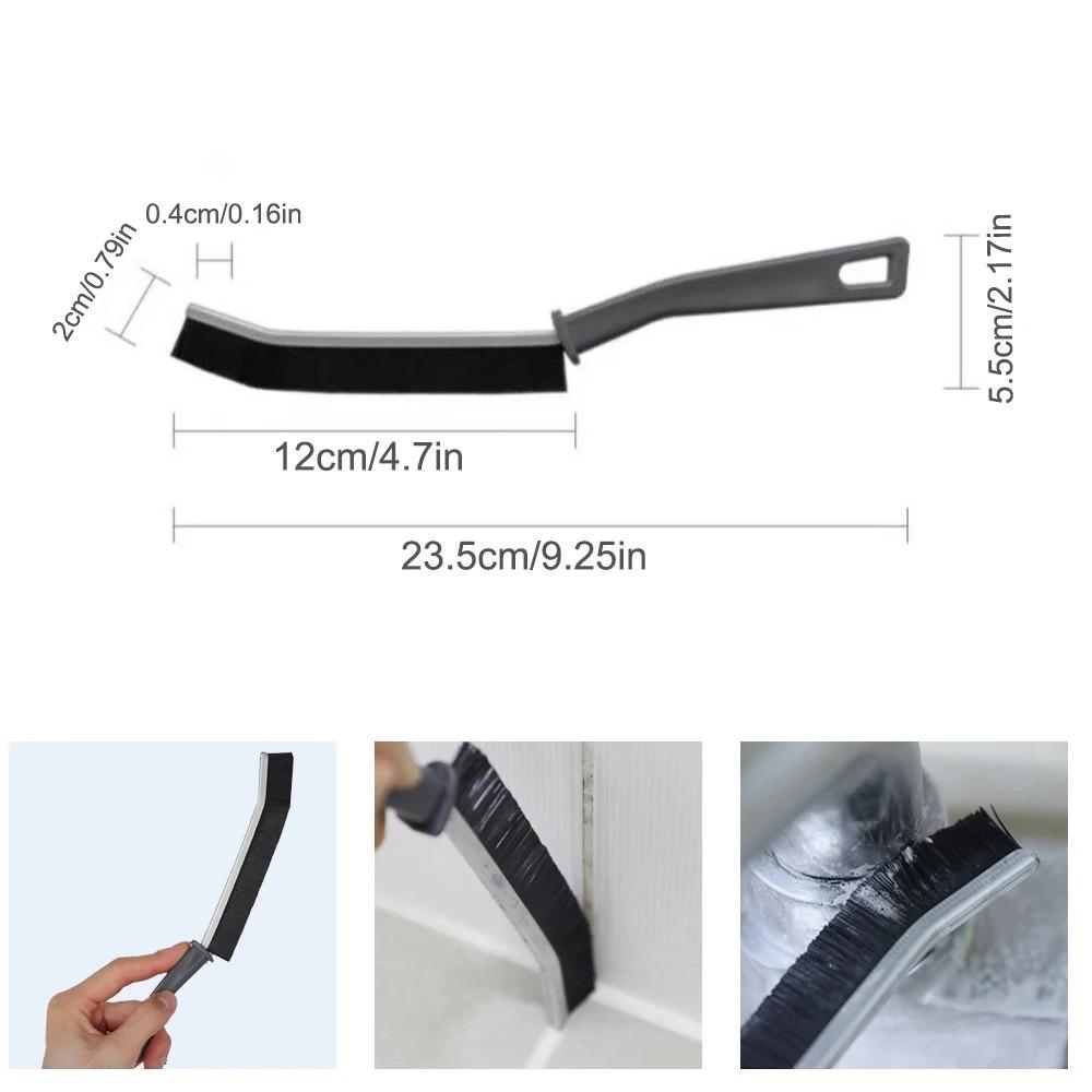 Hard Bevel Brush - 0.16 Inch Width Durable Grouting Cleaning Brush For Home Tile Gap Small Tile Grouting