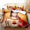 Jesus Virgin Mary Bedding Set Bedroom Twin Bedding Set Comforter Kids Adults Bed Duvet Cover Double King Comforter Home Decor