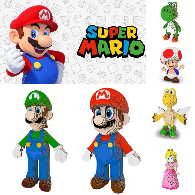 Paper Craft 3d Mario Puzzle Toy For Kids, Wholesale, Educational Toy