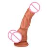 Female Manual Masturbator Female Ultra Soft Silicone Dildo Artificial Penis Adult Sexual Product