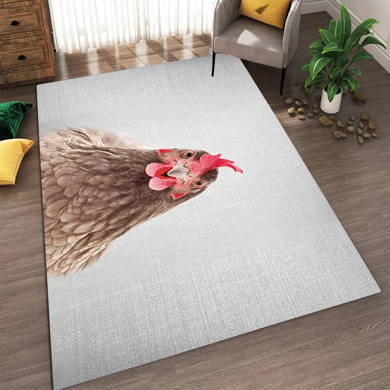 Bohemian Vintage Carpets Living Room Bedroom Carpet Printing Soft Entrance Floor Mat Home