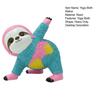 Colorful Yoga Sloth Statue Simulation Sloth Resin Figurine Sculpture Home Office Yoga Gym Desktop Decoration Ornament
