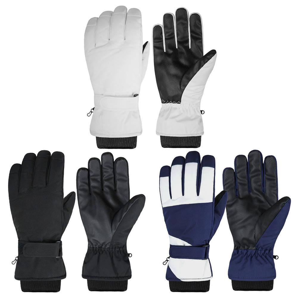 Full Finger Winter Plush Gloves Fleece Riding Gloves High Quality Ski Gloves  Winter Warm