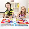 Master Tailor Pairing And Answering Battle Games, Children'S Puzzle Early Education With Paper Toys