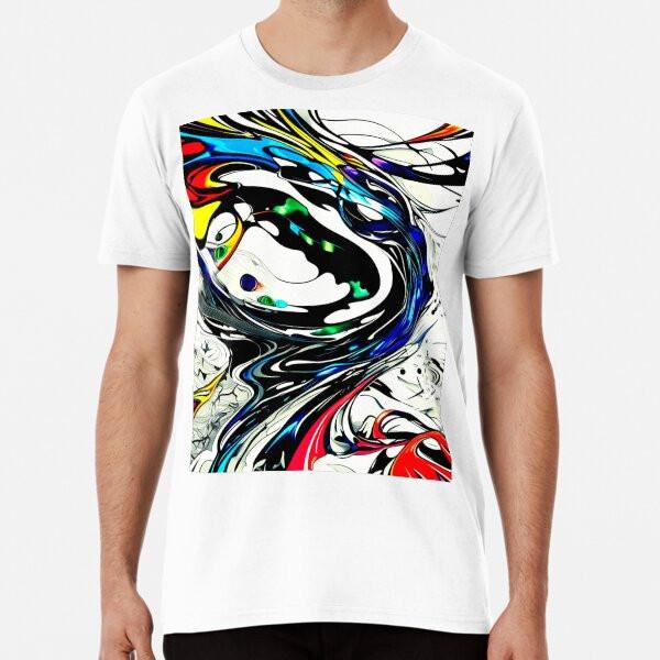 

Trippy Fluid Camo Psychedelic Swirl Camoufla S to 5XL Made in the AU/USA T-Shirt 4XL