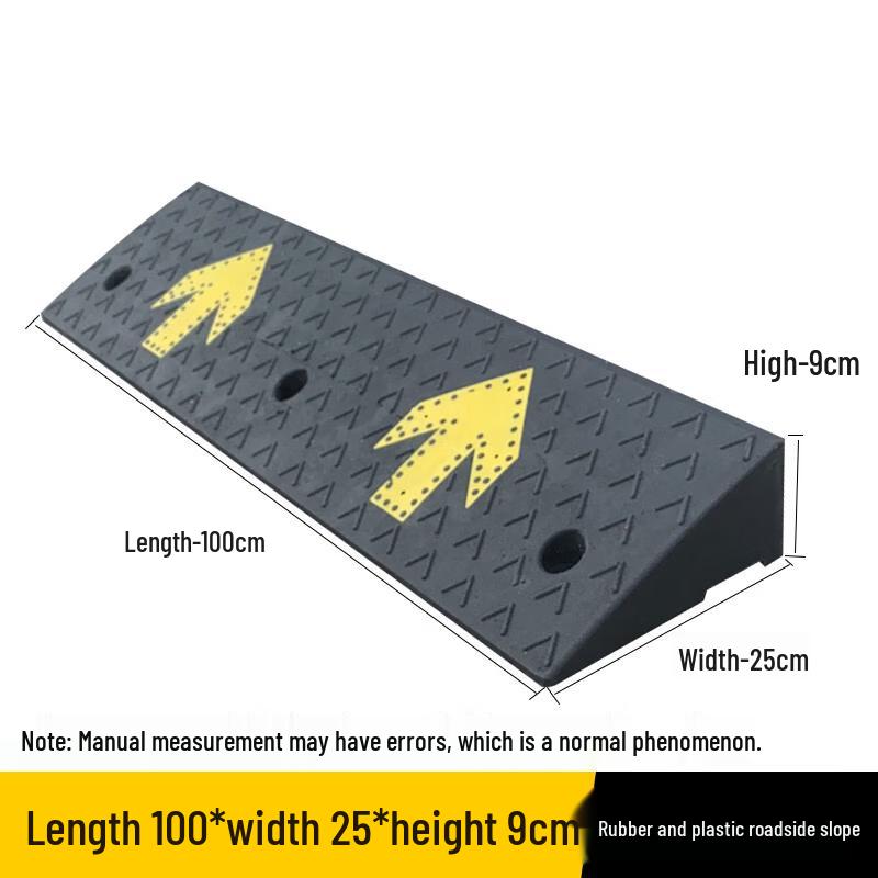 

Triangular Ramp Pad for Motorcycles and Wheelchairs
