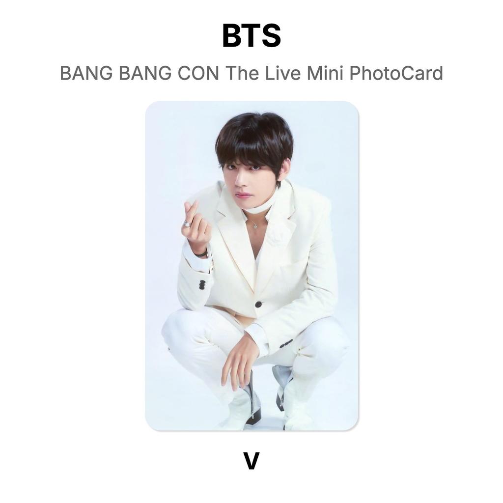 BTS BANG BANG CON The Live Mini PhotoCard Official Photocard