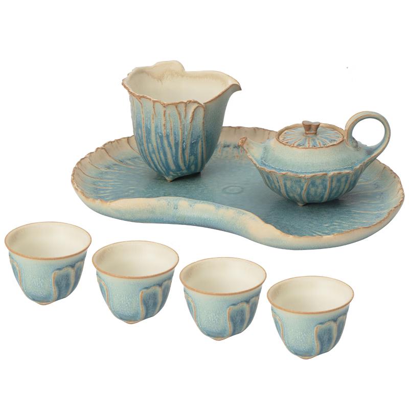 Wanqian Tang Ceramic Kung Fu Tea Set
