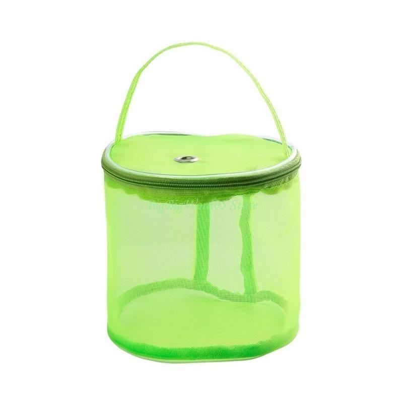 24TE Empty Mesh Yarn Bag Portable Knitting Yarn Balls Baskets Crochet Thread Sewing Accessories Storage Tote Bags