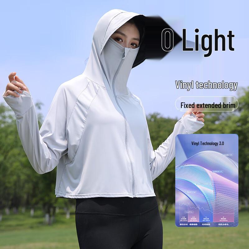Women's Hooded Ice Silk Sun Protection Jacket