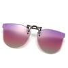 Fashion Cat Eye Clip, Polarizer, Laser Multilateral Myopia Clip, Turn Up Fishing Driving Progressive Color Clip