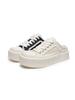 2025 Neue Luxus Damen Canvas Exquisite Hausschuhe Sommer Dicke Sohle Höhenzunahme Mode Vielseitig Outdoor Coole Hausschuhe