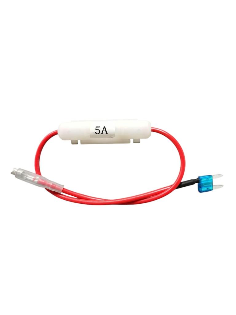 E & K726 Fuse Power Outlet 3 Pcs Set DC 60W DC 24V 120W Fuse Replacement (Mini Flat Fuse)