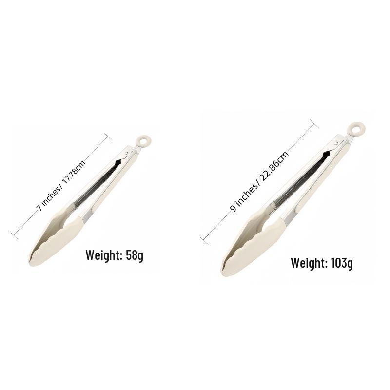 Heat-Resistant Silicone Food Clips: Commercial-Grade Grilling Tools for Steak & BBQ