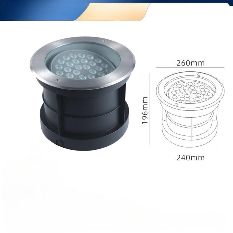 

Adjustable Angle Round In-ground LED Light