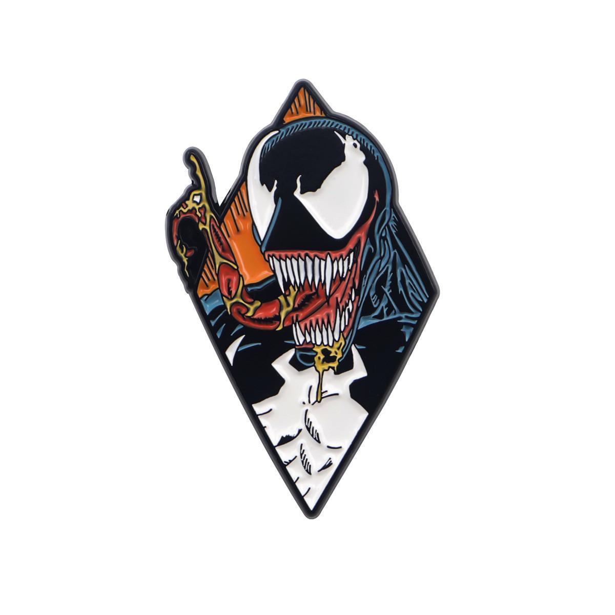 

Модная брошь в стиле ретро с инкрустацией жемчугом, брошь для костюма One Size чёрный