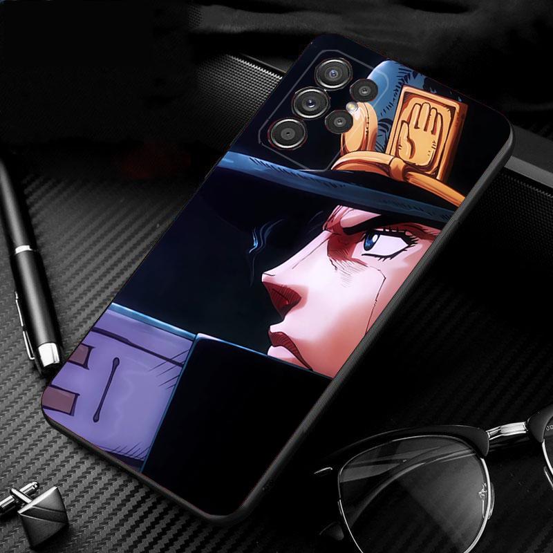 Phone Case For Samsung Galaxy S26 S25 S24 S23 S22 S21 Ultra S24 S23 S22 S21 S25 Plus S24 FE Jojo jolyne and jotaro