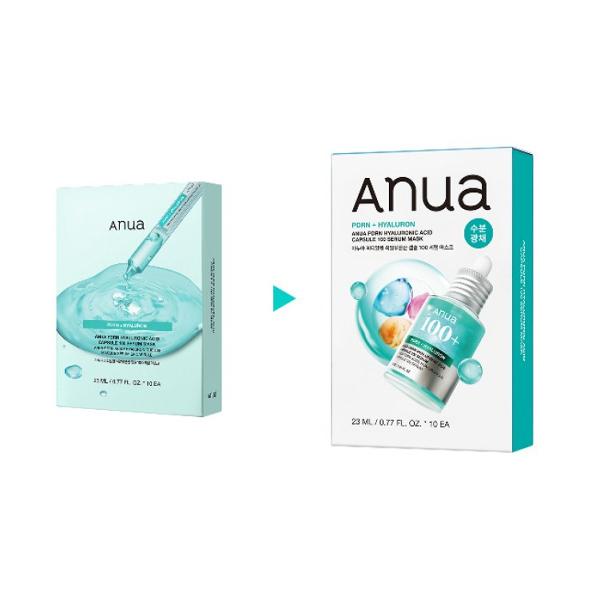 Anua PDRN Капсула Гиалуроновой Кислоты 100 Сыворотка Маска 23 мл