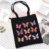 Insect Printed Casual Shoulder Bag Daily Versatile Large Capacity Canvas Bag 2025 New