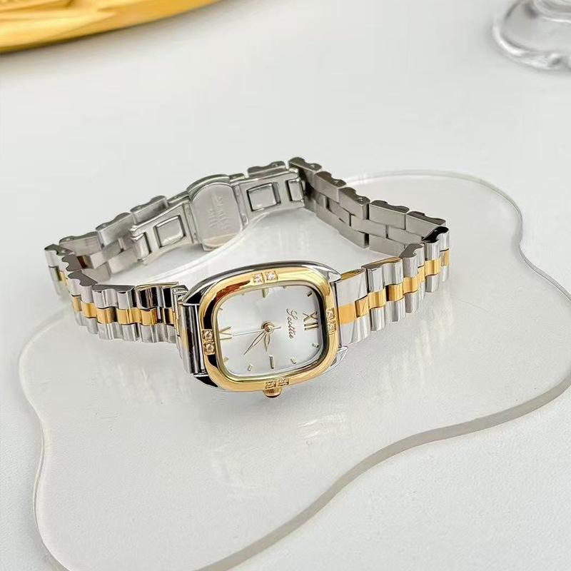 Watch Ladies Summer Women'S Watch Steel Belt Square Watch 9726