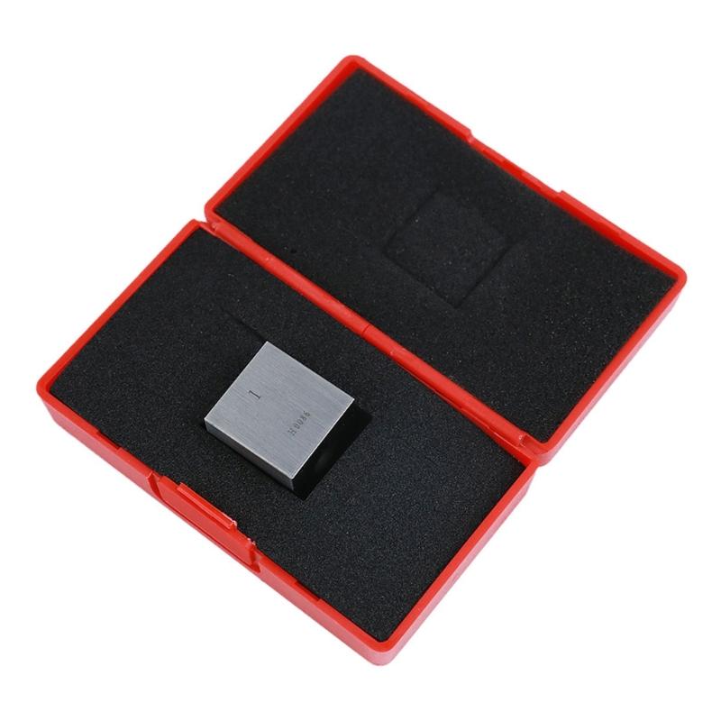 High Accuracy Carbon Steel Measuring Device Rectangular Style With Central Hole Suitable For Workshop Calibration Tasks