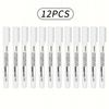 3/6pcs Waterproof White Marker Pen for Tire Painting, Fabric, Wood, and Leather - Permanent Alcohol Paint Graffiti Pen with Oily