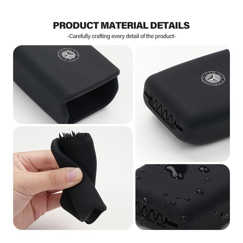 CQN1 For Benz Car Seat Belt Buckle Cover Anti-Scratch Protector Clip Car Accessories Interior W202 W212 W126 W140 W168 W177 CLS GLE