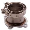 Stainless Steel CT26 Downpipe Turbocharger Flange 4 Bolt 3" V Band Conversion Adaptor for Toyota
