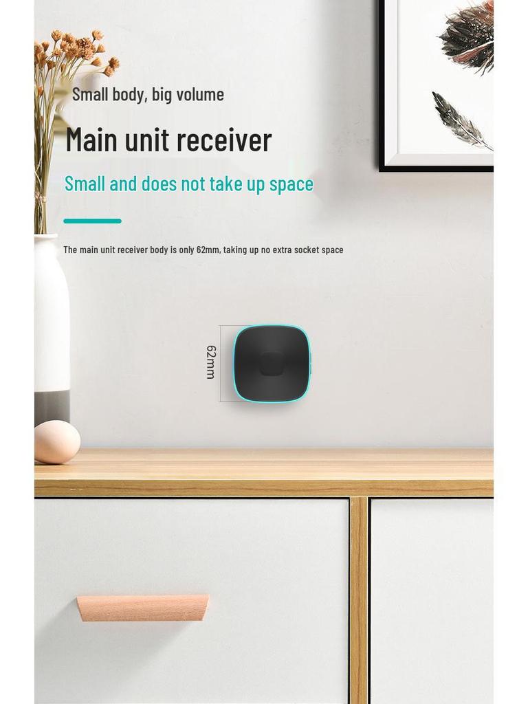 A808 Wireless Elderly Call Button Emergency Doorbell