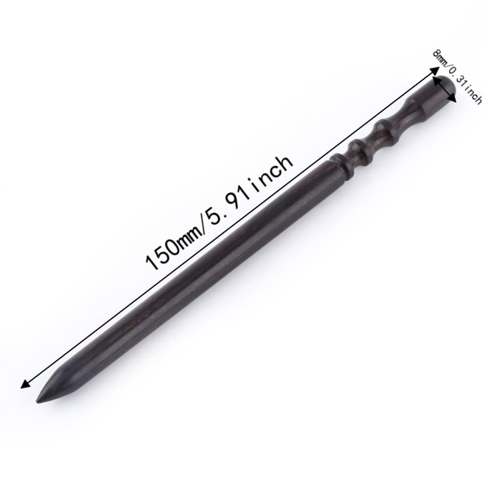 Polished Surface Leather Burnishing Tool High-Density Wood Leather Craft Slicker DIY Workshop